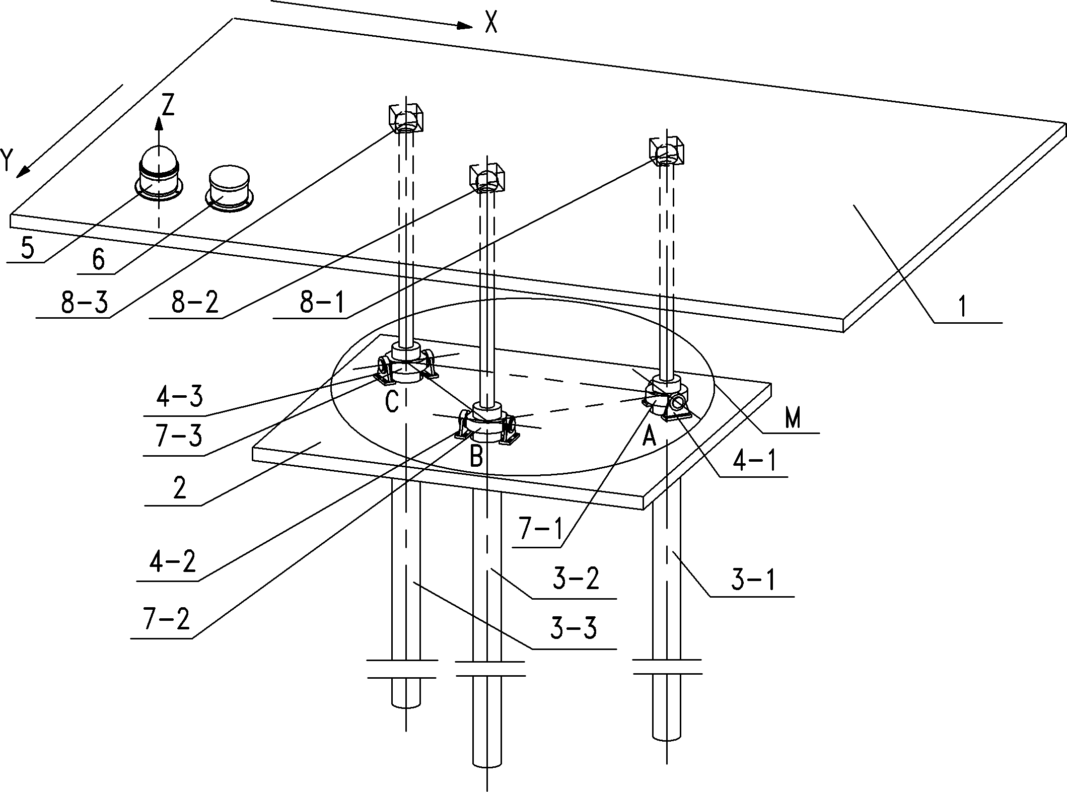 All-day automatic tracking system