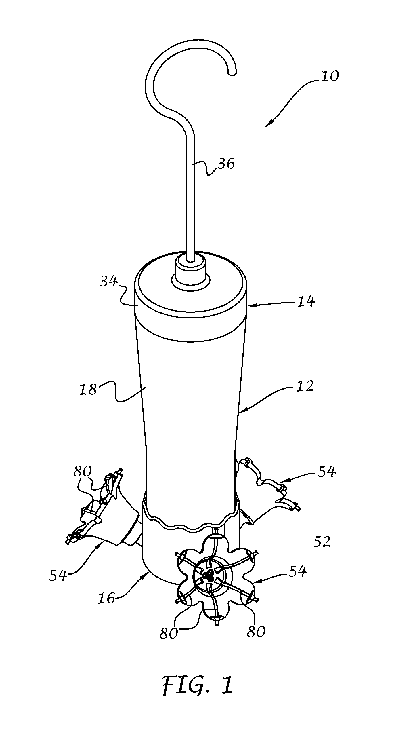 Illuminated Hummingbird Feeder