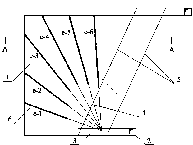 Stope rockburst pressure relief prevention method