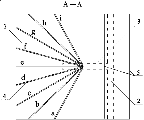 Stope rockburst pressure relief prevention method