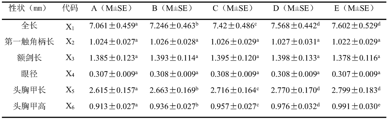 Grading and optimization method of dry dew resistance performance of Penaeus japonicus seedlings