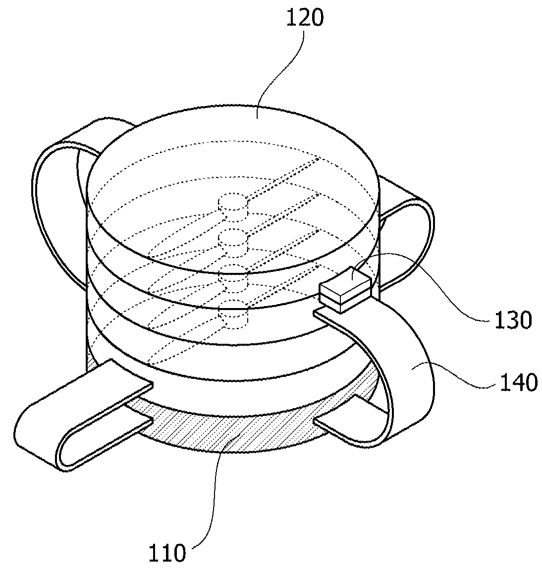 Unfolding propellor unit type unmanned aerial vehicle