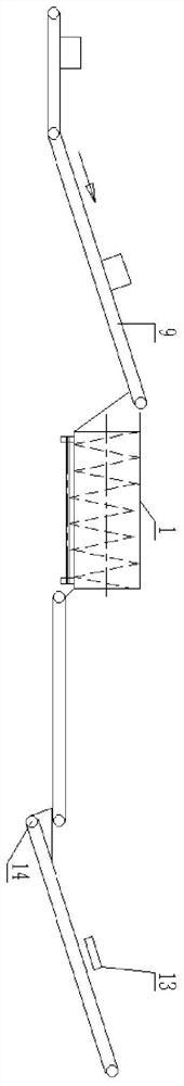 Dry pulping system and dry pulping process