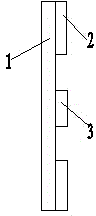 Driver's cab rear wallboard damping device