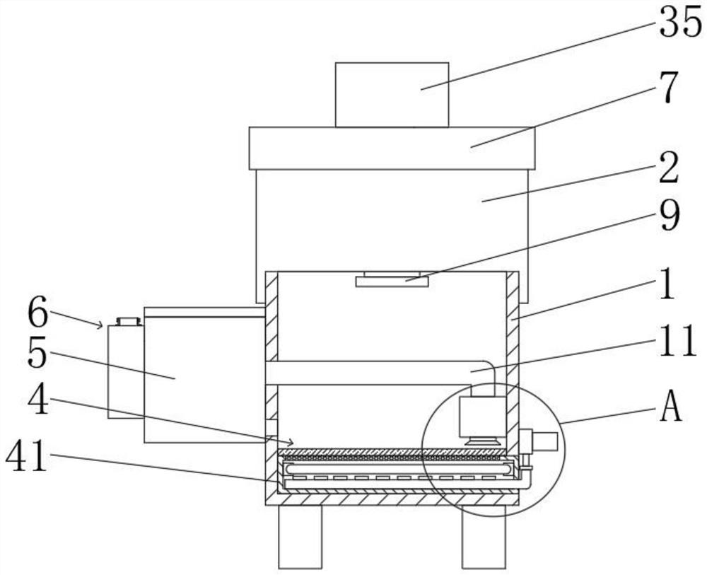 Gracilaria lemaneiformis mutation breeding device and method