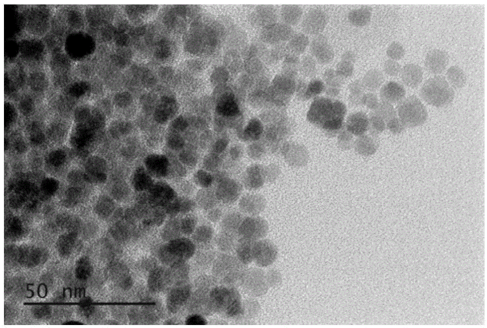 Method for preparing high-dispersibility polystyrene magnetic microsphere