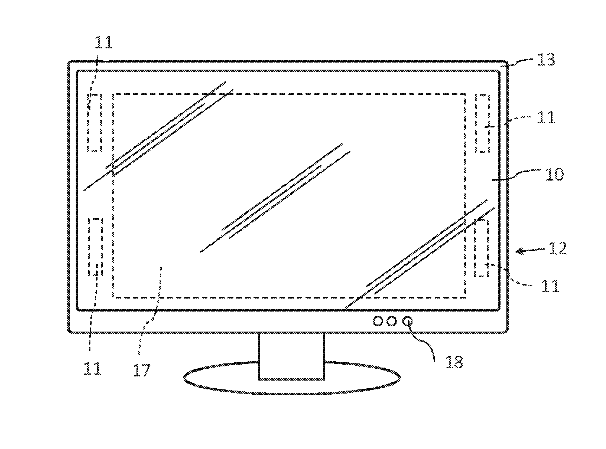 Detachable screen guard assembly and method for securing a screen protector