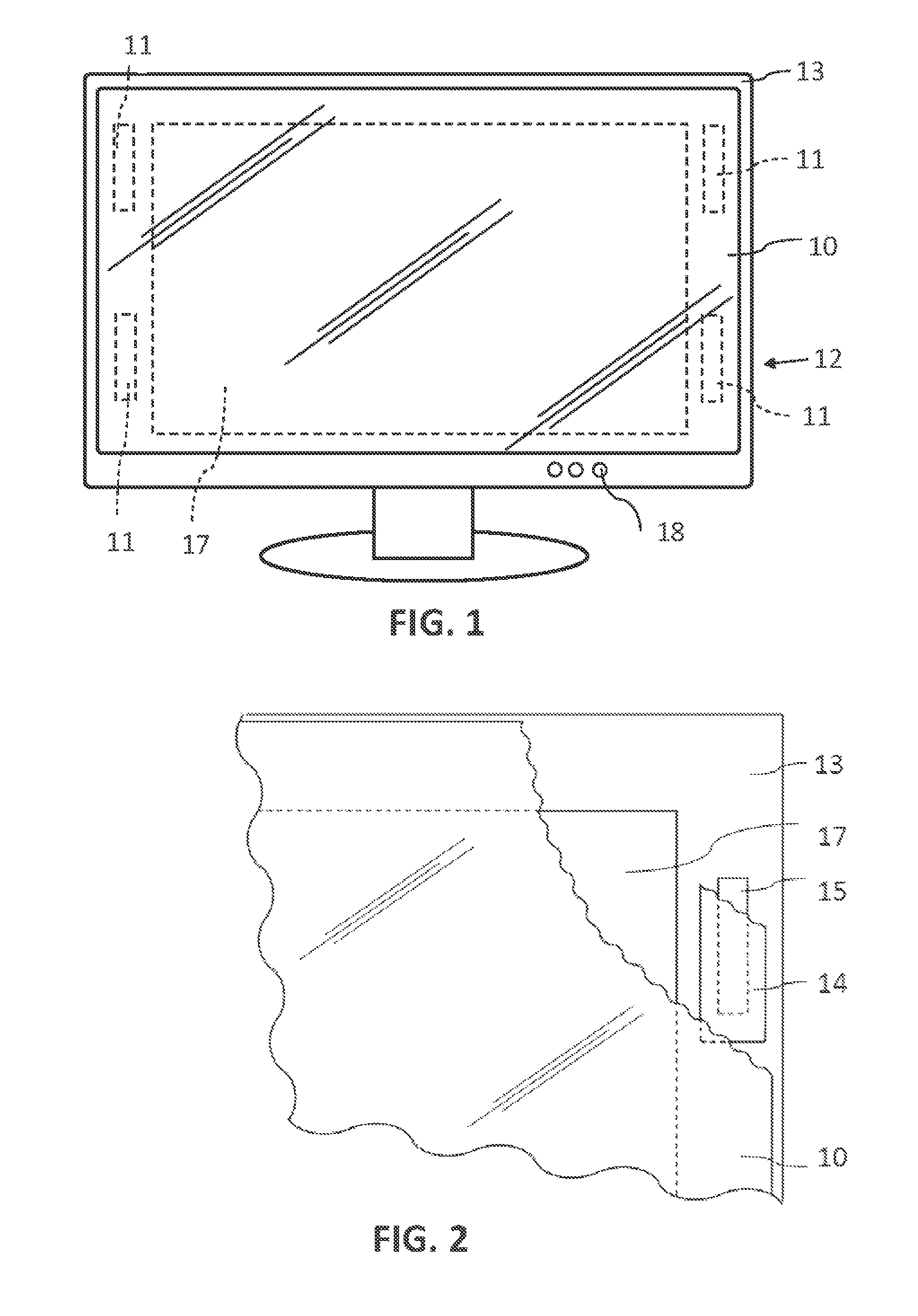 Detachable screen guard assembly and method for securing a screen protector