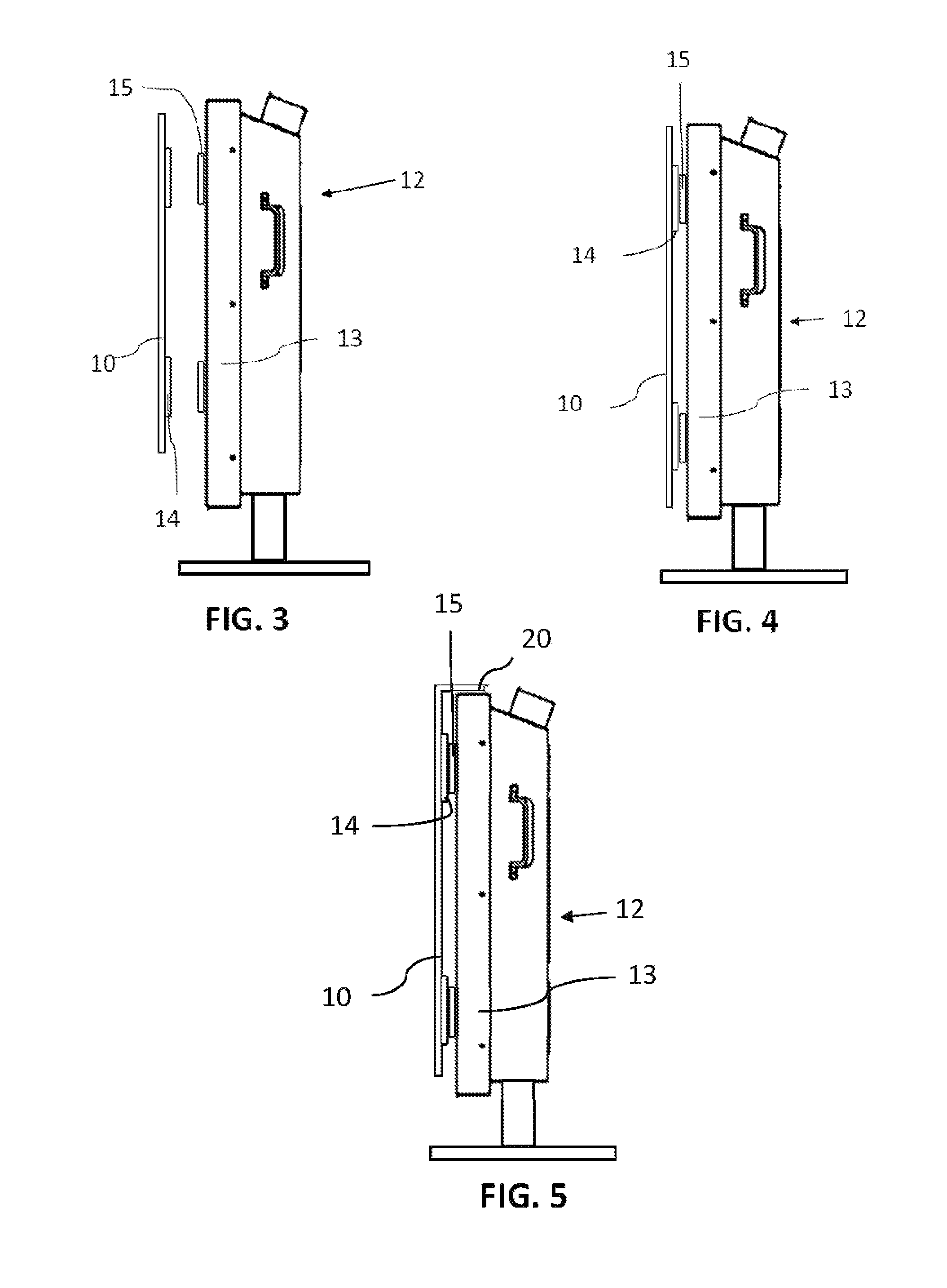 Detachable screen guard assembly and method for securing a screen protector