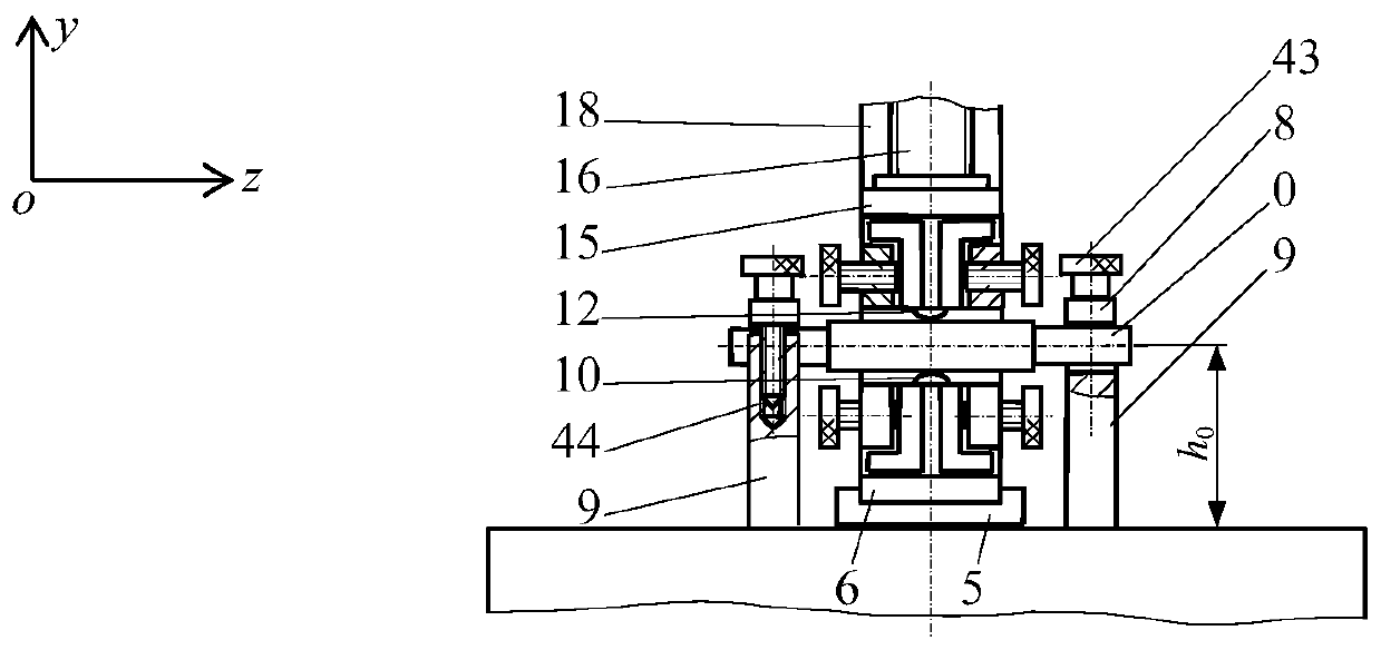 Double cantilever beam-coding screw rod composite sensing tensile test method and device