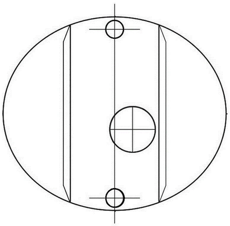 Butterfly-shaped wave-resistance plate structure of tank semi-trailer