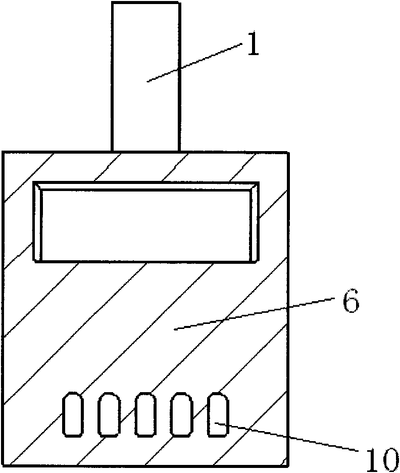 Undercurrent external heat exchanger bed of circulating fluidized bed