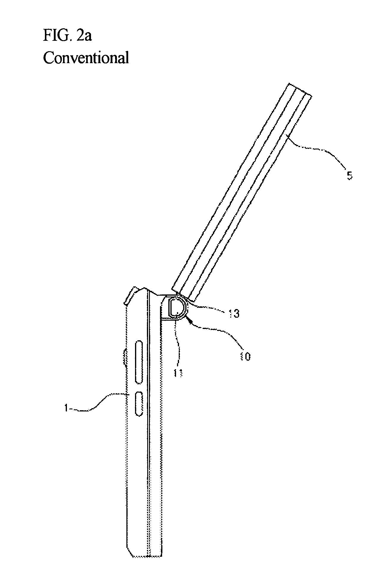 Swivel hinge and portable terminal using the same