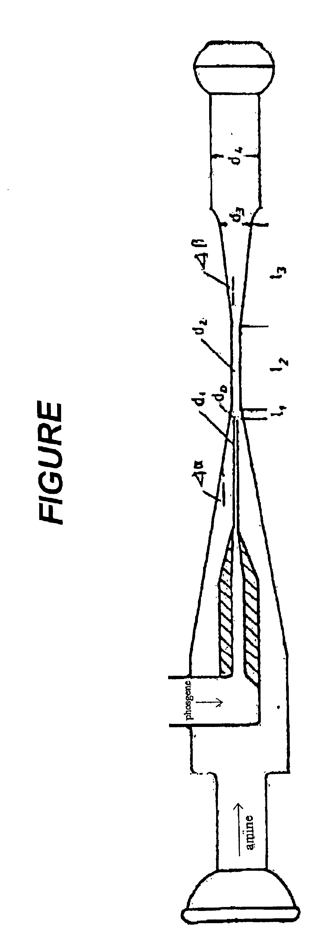 Process for preparing (cyclo)aliphatic isocyanates