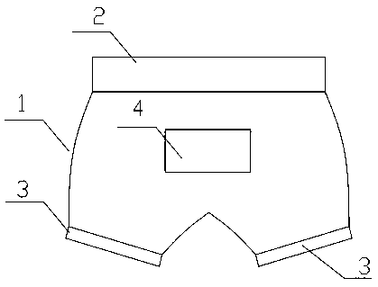 Isolation-level infectious disease protection underpants