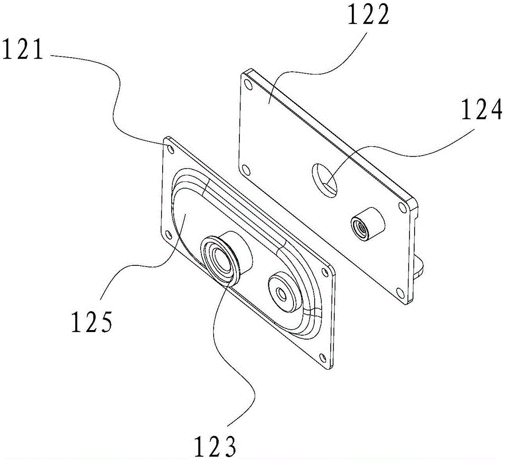 Waterproof shell structure capable of balancing internal and external pressure and LED (Light Emitting Diode) driving power supply