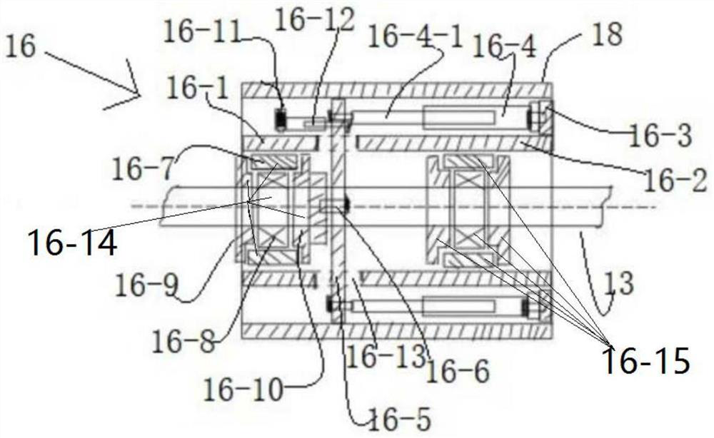 An energy-saving straw decomposition machine with automatic control of the distance between grinding discs and its control method