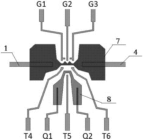 thz single photon detector based on graphene quantum dots and its preparation method