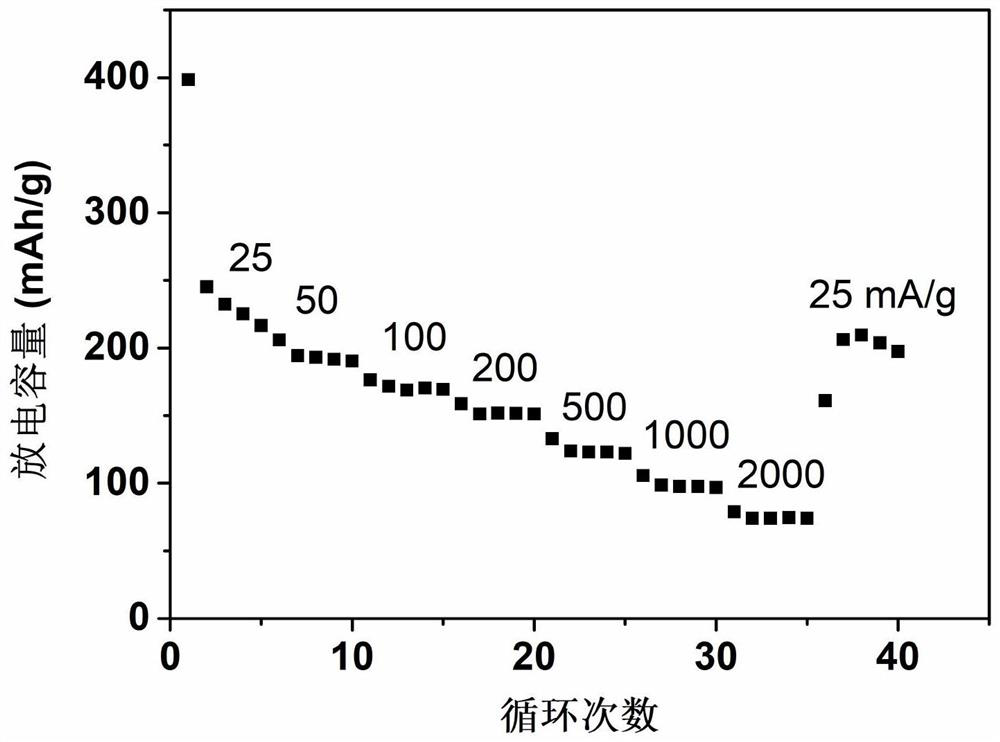 A nitrogen-oxygen co-doped biomass hard carbon material and its preparation method and application