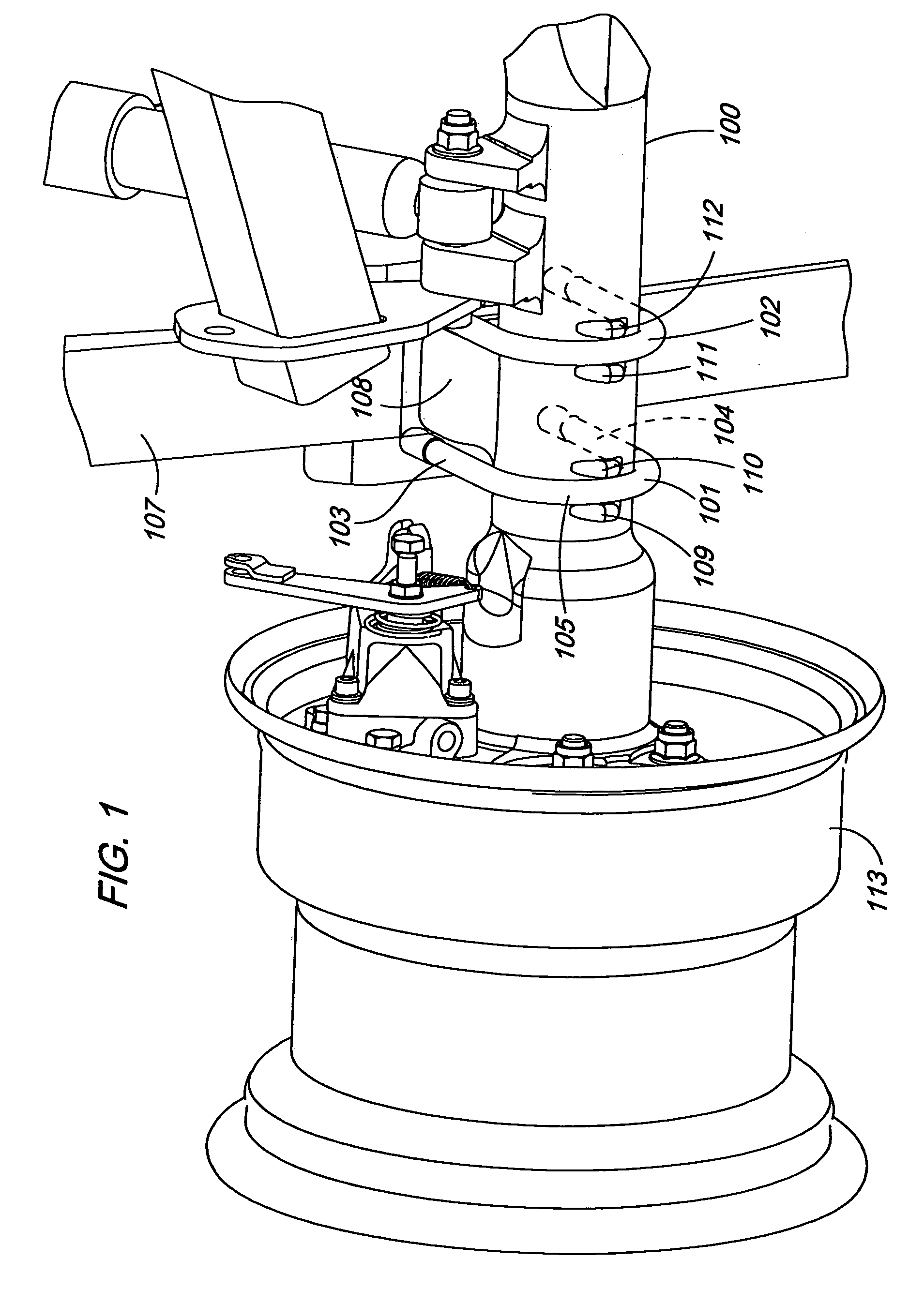 Retaining U-bolts to a tubular axle housing