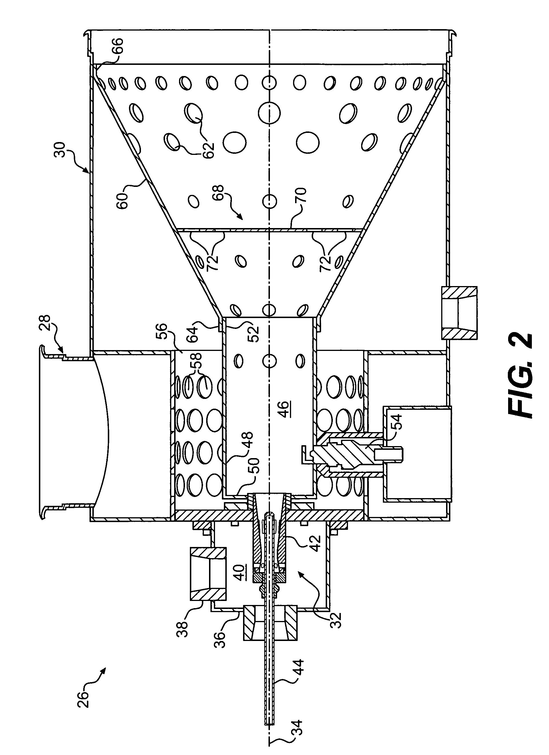 Burner assembly for particulate trap regeneration