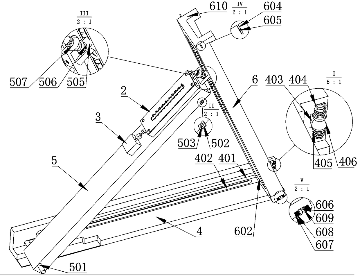 Spring-loaded thrust meter