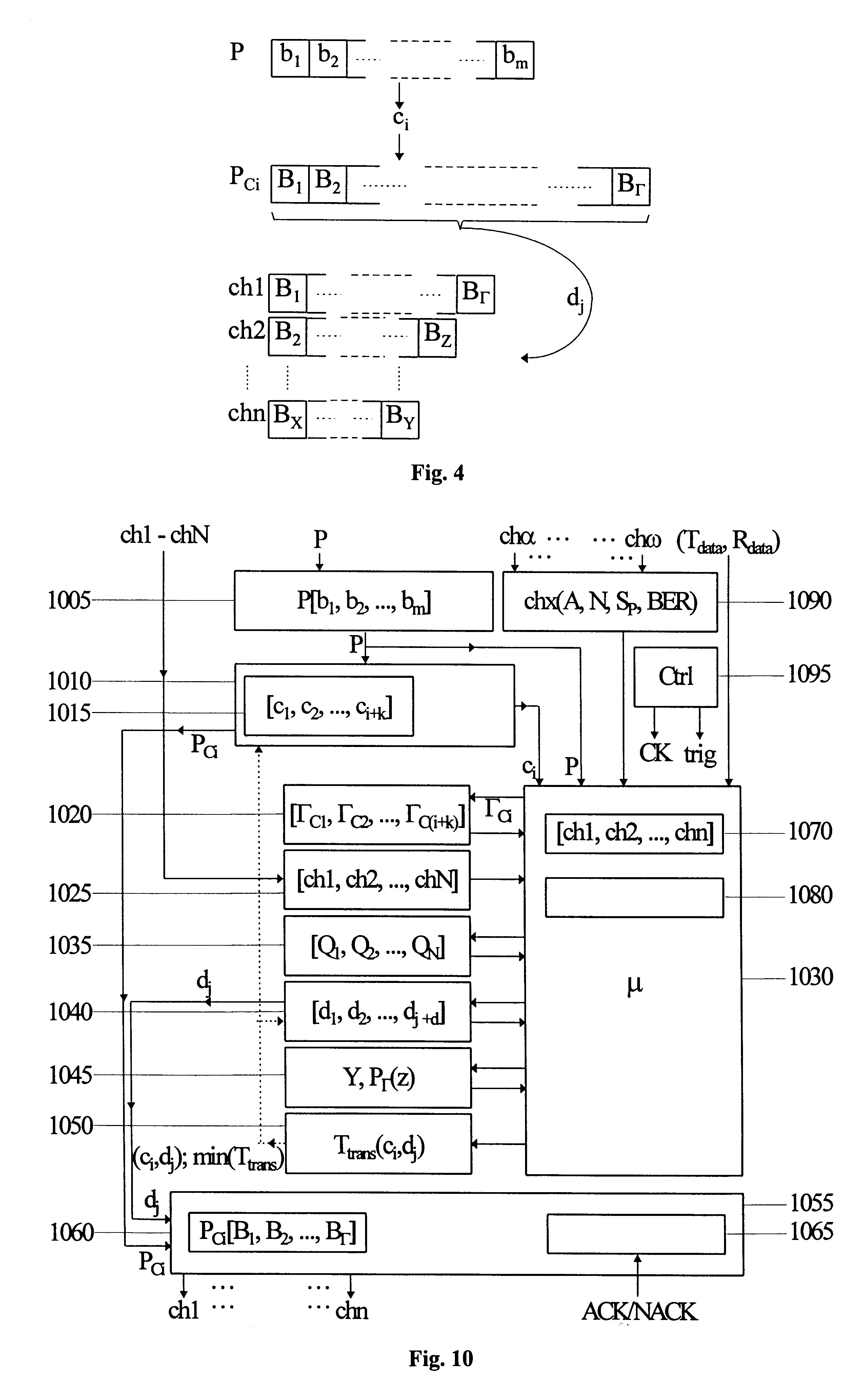 Digital telecommunication system with selected combination of coding schemes and designated resources for packet transmission based on estimated transmission time