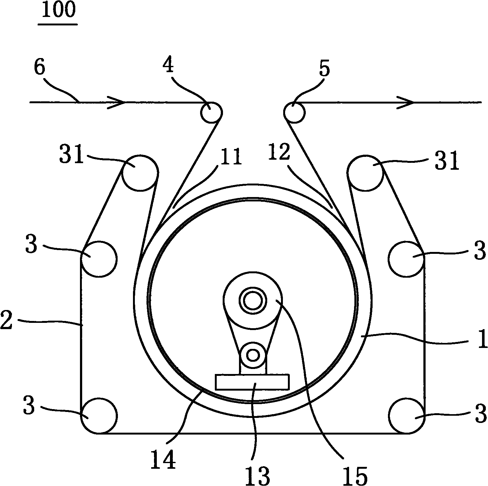 Fabric noniron finishing method, continuous fabric pressing device and press finishing machine