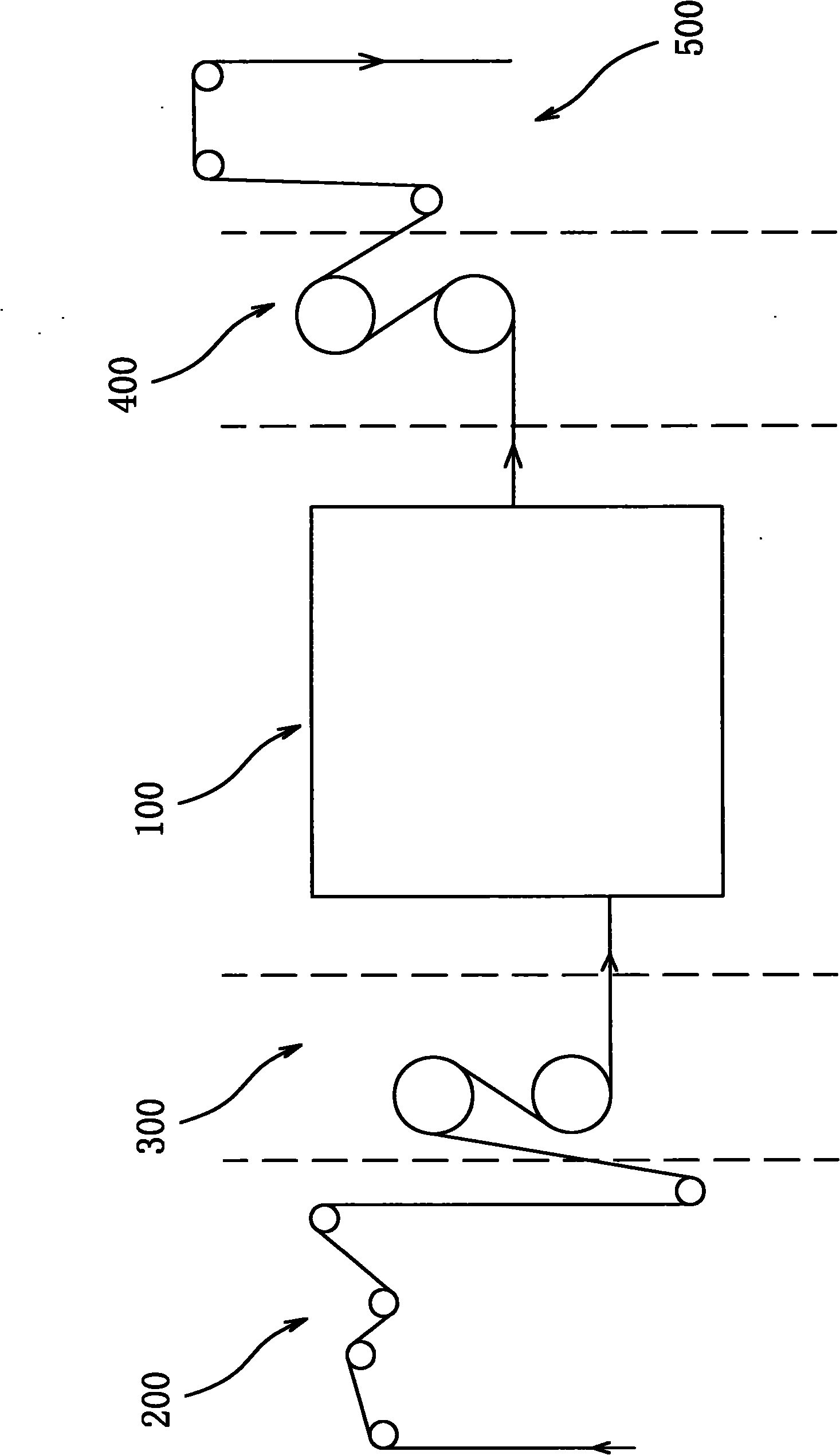 Fabric noniron finishing method, continuous fabric pressing device and press finishing machine