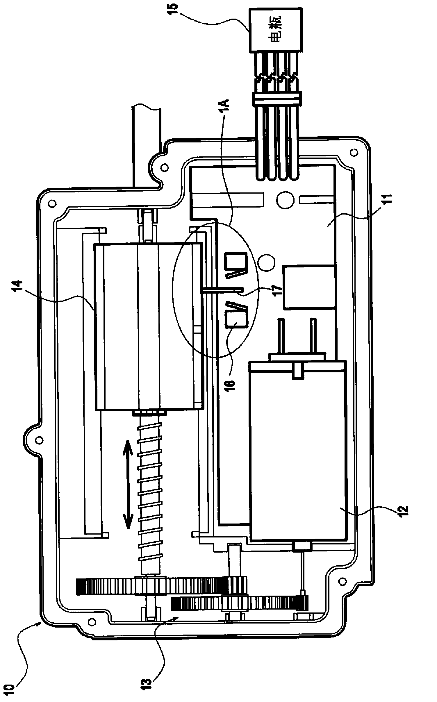 Vehicle driving setting device and setting method thereof