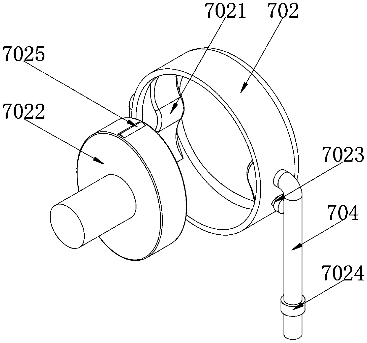 Medical hoisting and transferring device for high-position paralyzed patient