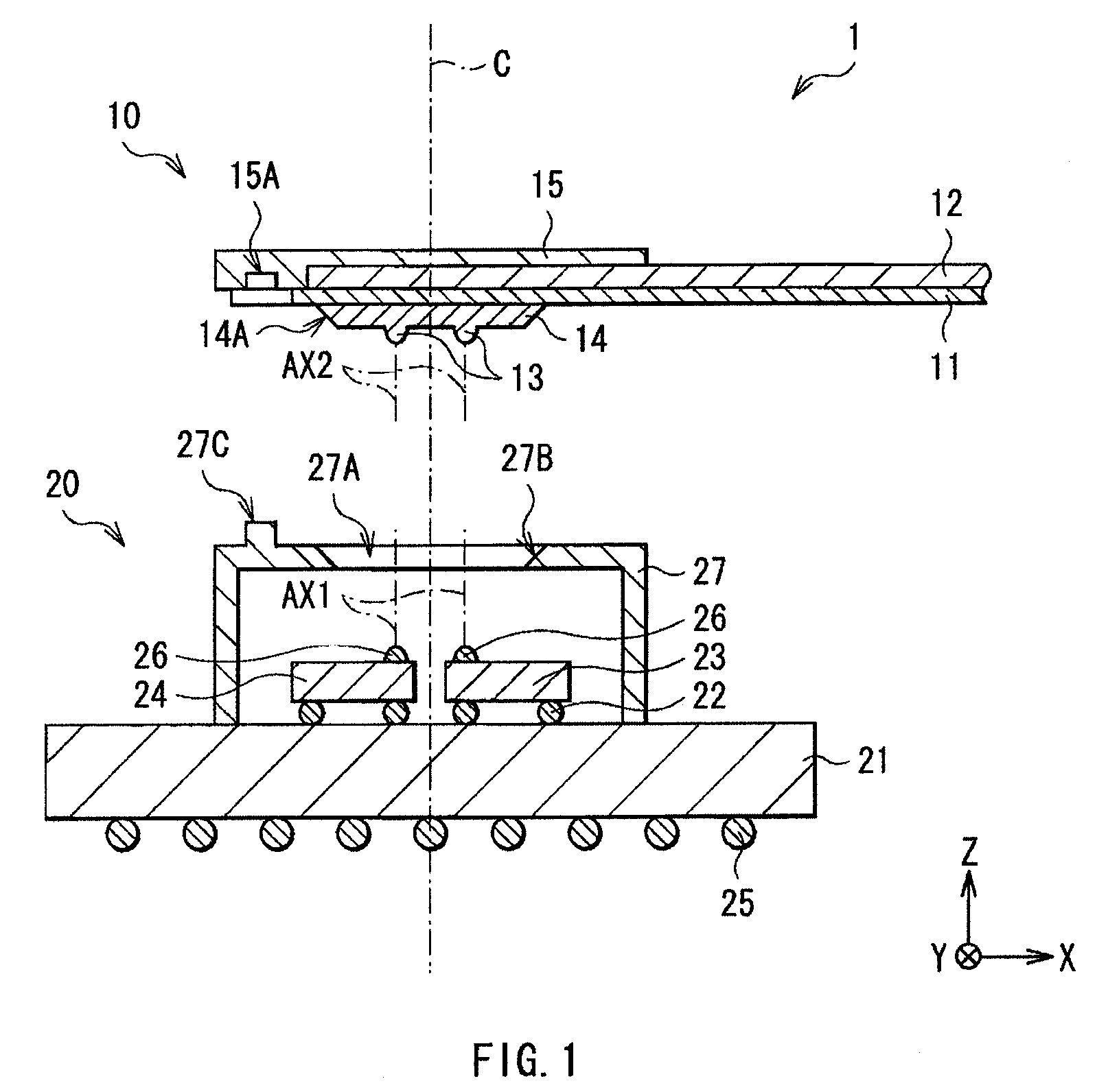 Optical-electrical transmission connector, optical-electrical transmission device and electronic device