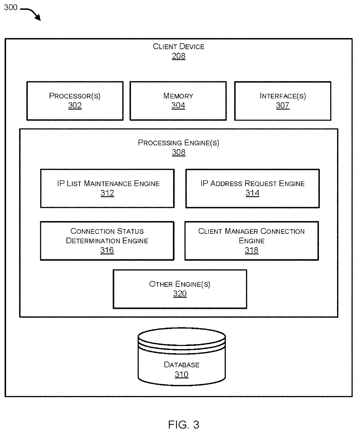 Determining on-net/off-net status of a client device