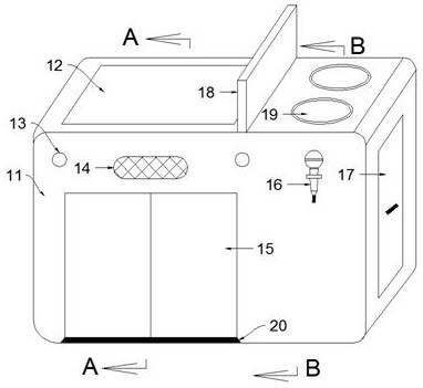 Position information processing technology-based shopping mall navigator and use method thereof