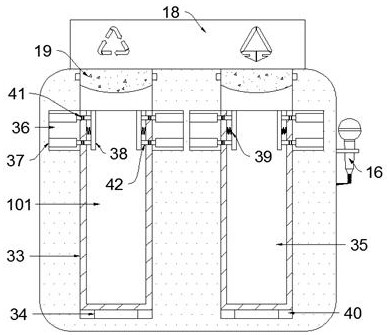 Position information processing technology-based shopping mall navigator and use method thereof