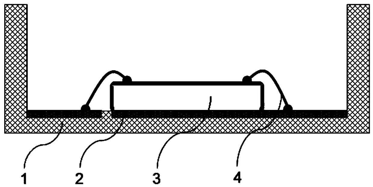 A method for encapsulating LED lamp beads based on quantum dot fluorescent film