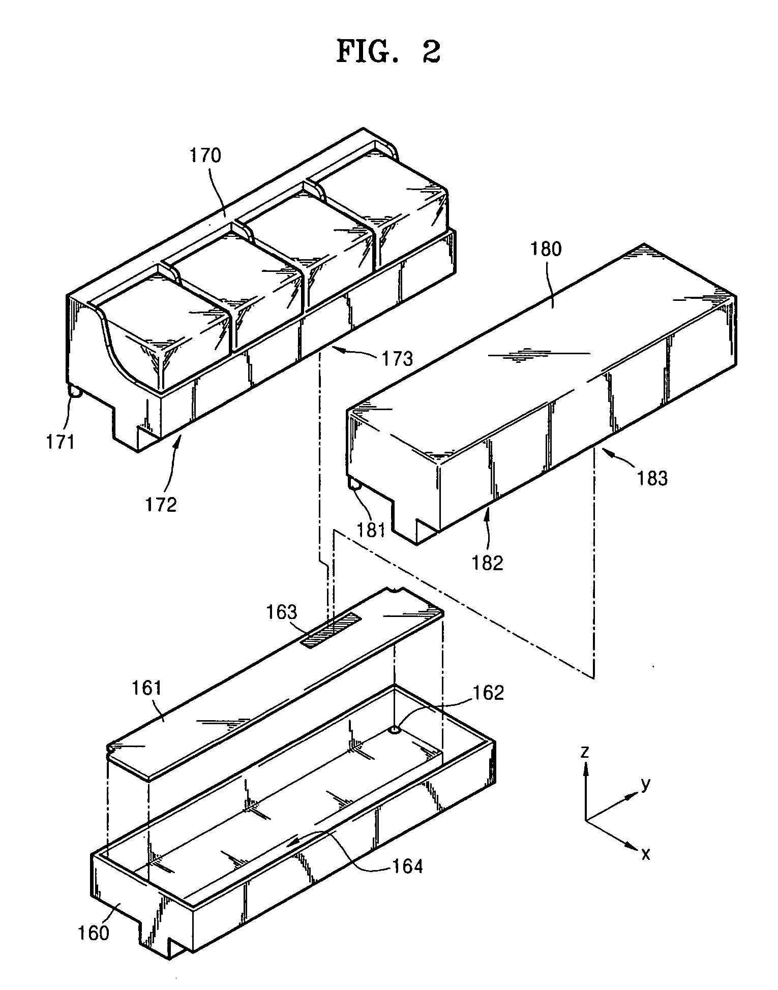 Hybrid inkjet image forming apparatus having replaceable scanning unit