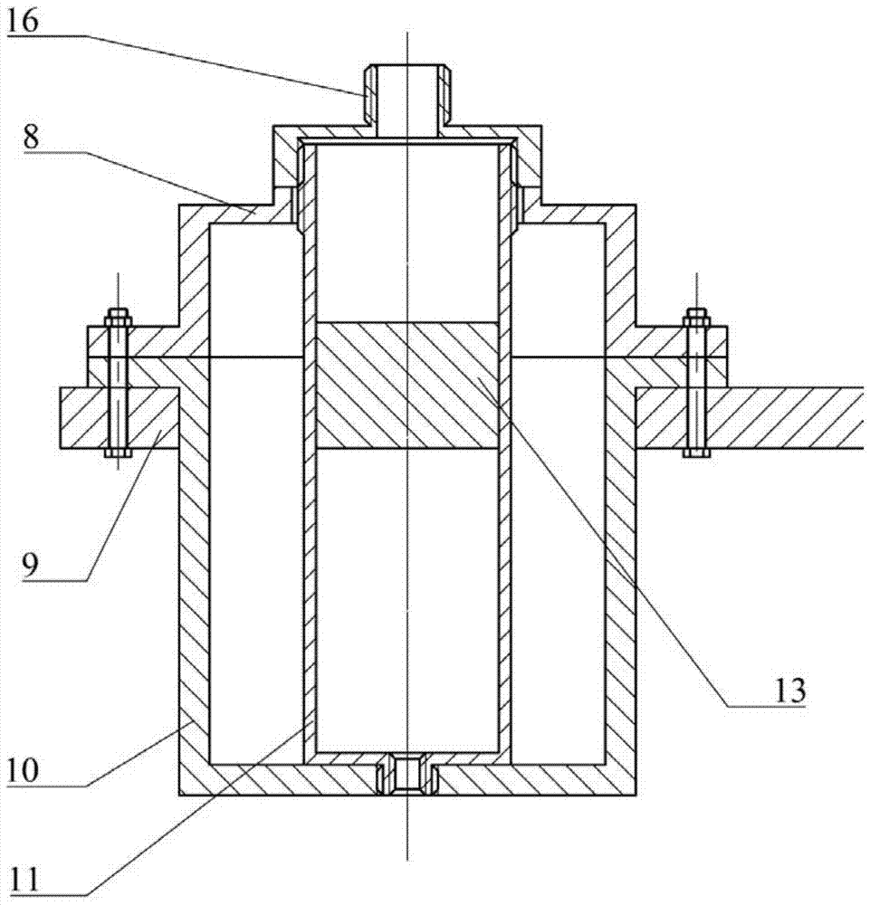Gel propellant single droplet secondary crushing experimental device