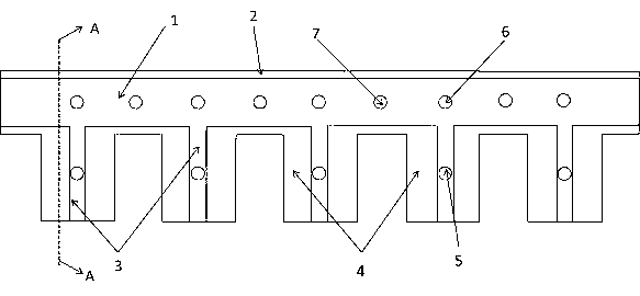 Strip-line high-pass filter