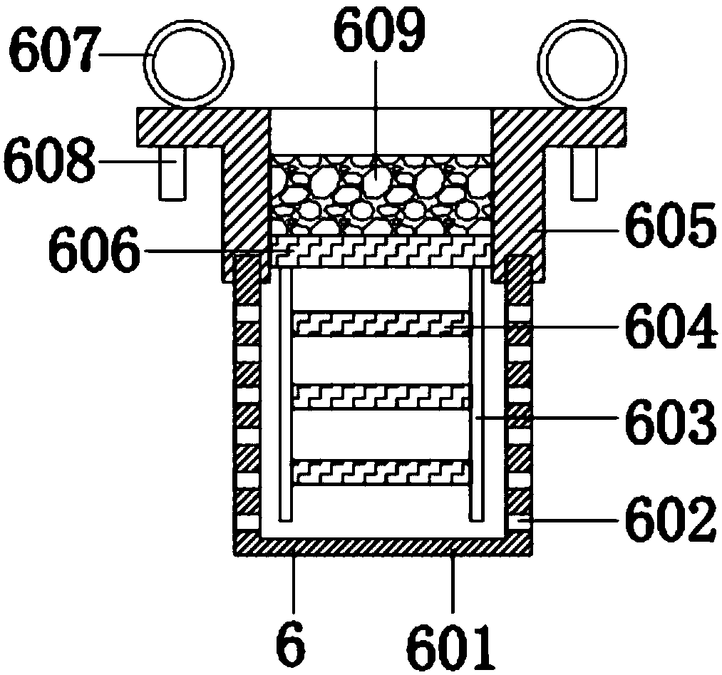 Rice root growth configuration observation device