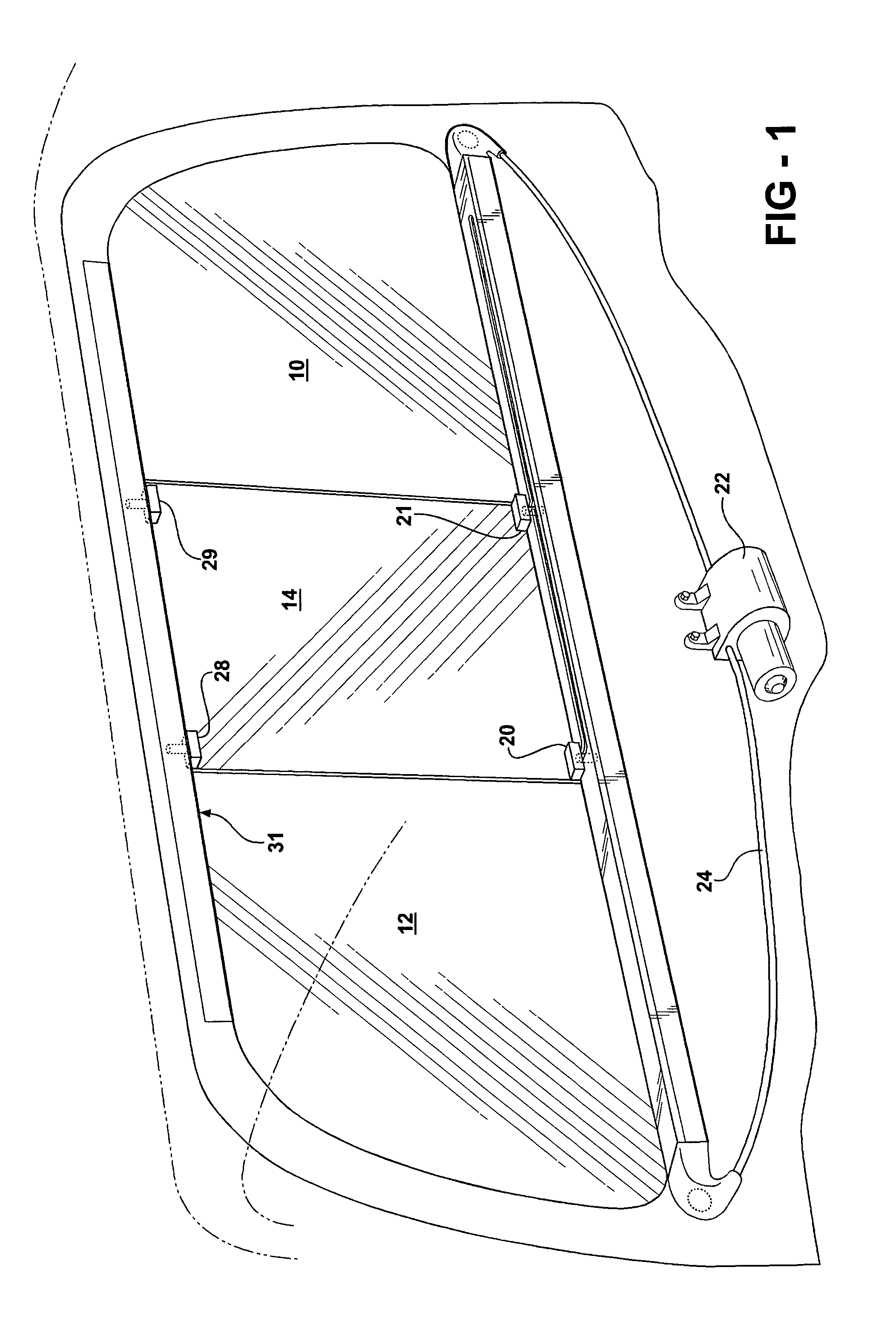 Sliding window assembly