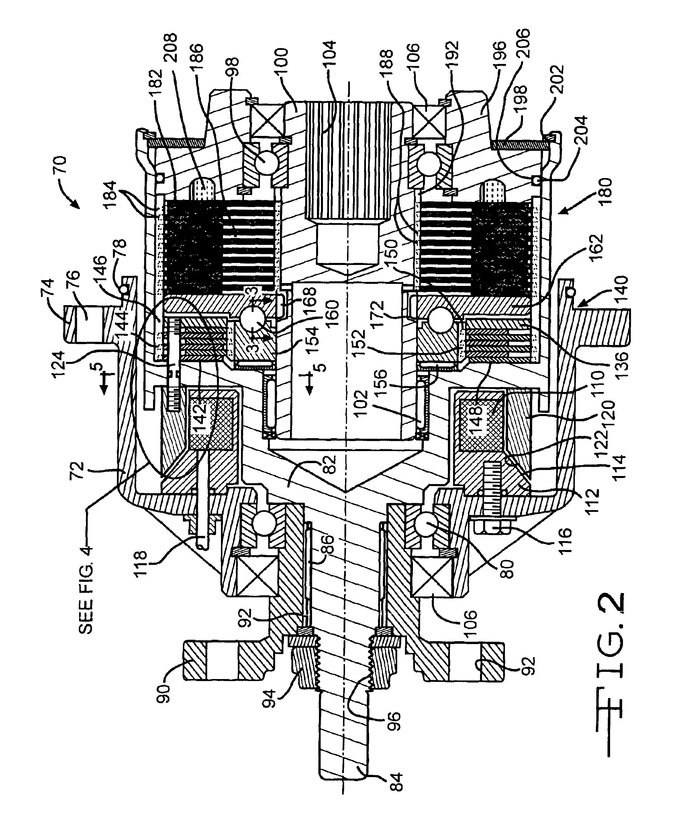 Electromagnetic clutch assembly having solenoid type operator