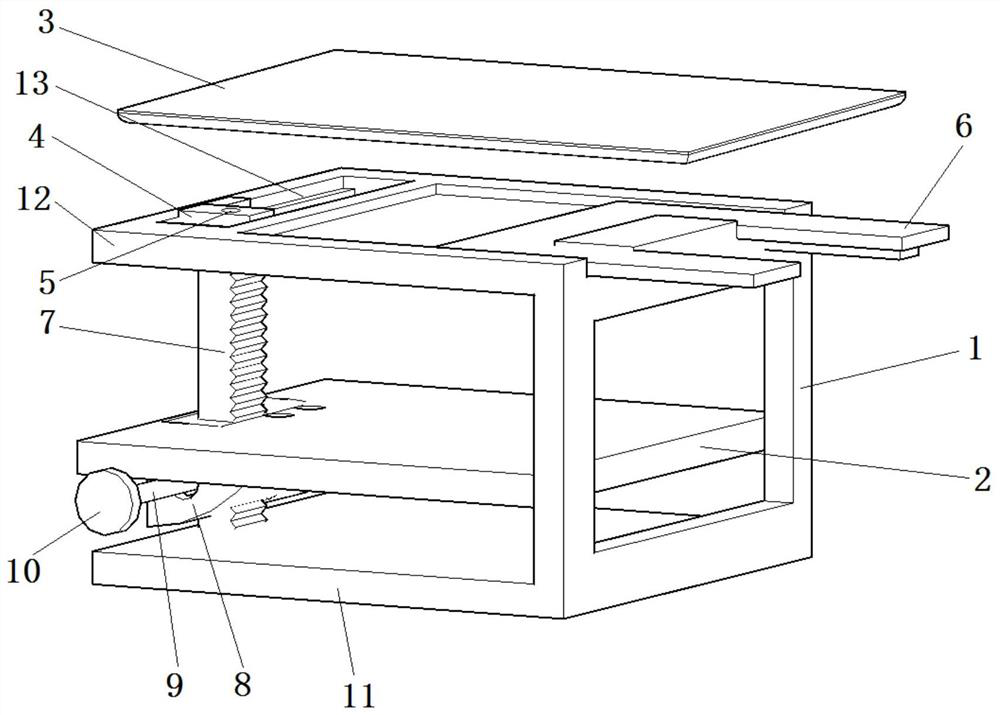 Portable microscope with movable lens