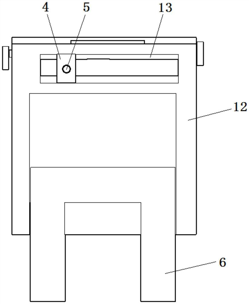 Portable microscope with movable lens