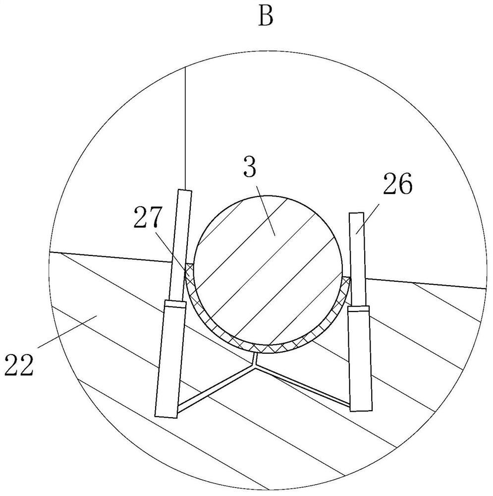 A steel wire grid insulation board