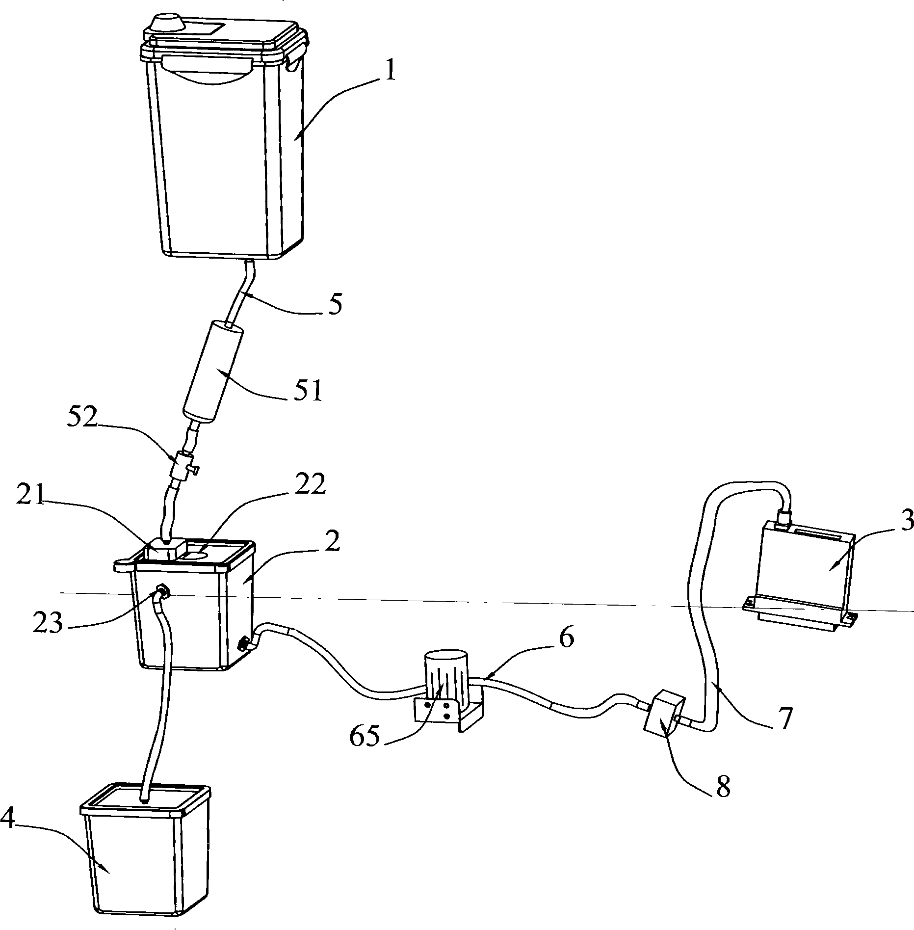 Printer ink supply system