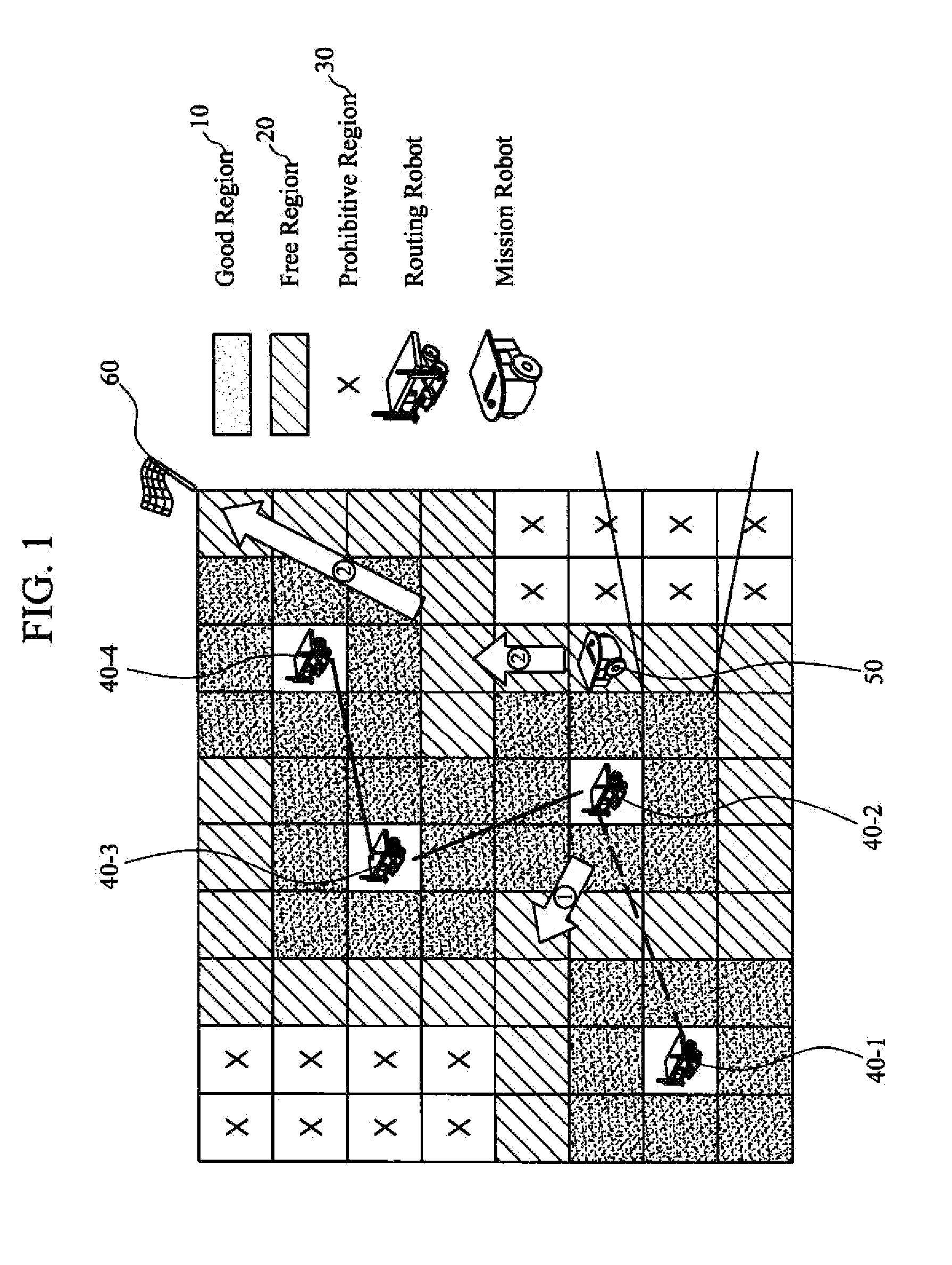 Apparatus and method for creating probability-based radio map for cooperative intelligent robots