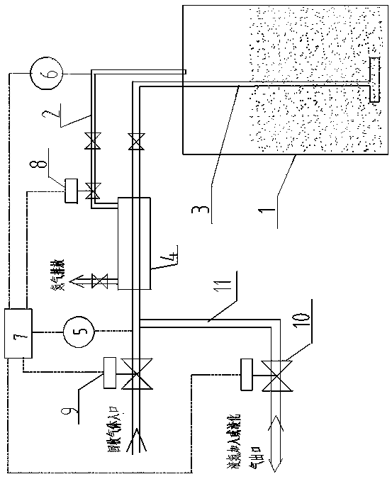 Natural gas high-efficiency liquefaction recovery method and device