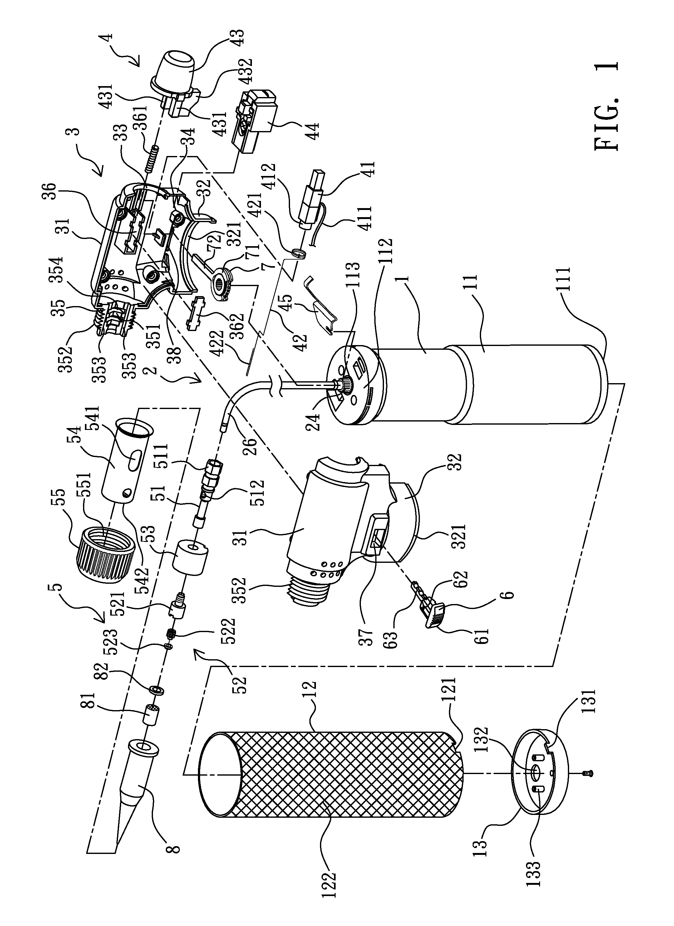 Hand-held gas combustion apparatus