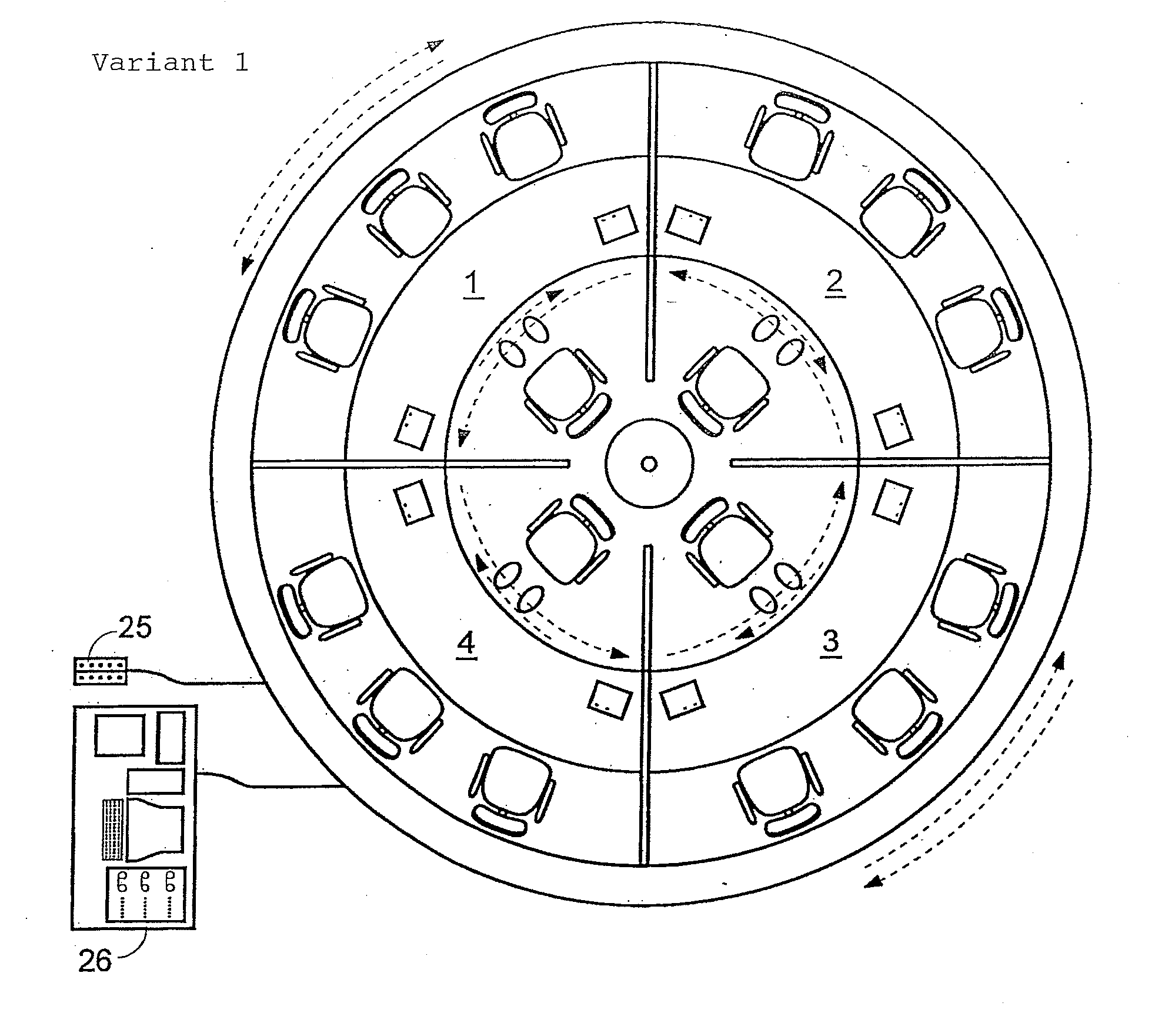 Synergetic training device and a training mode